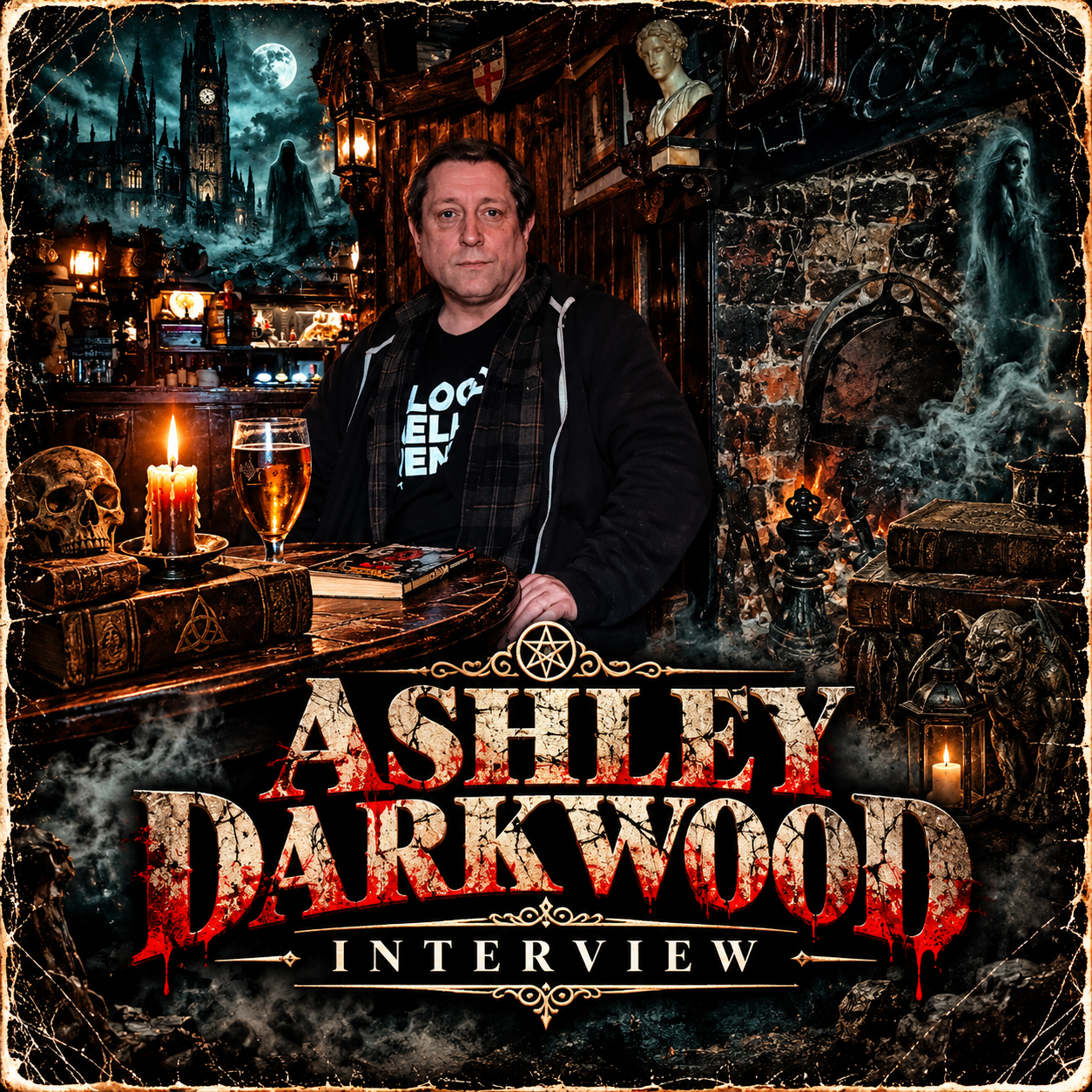 Ashley Darkwood interview poster