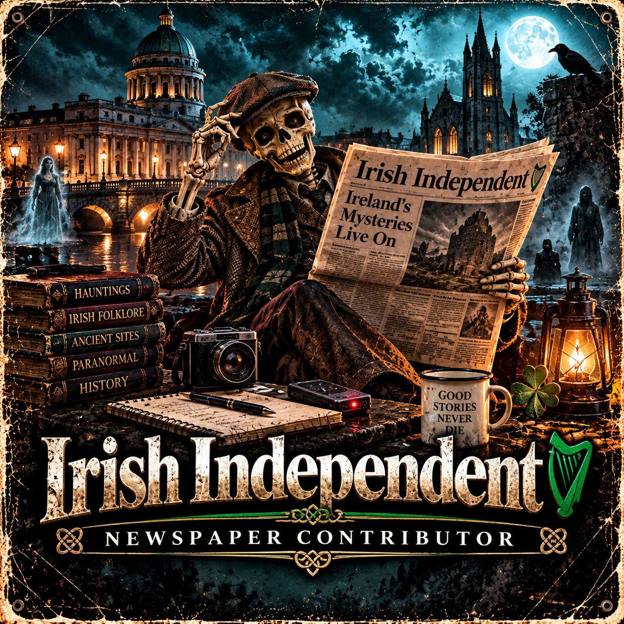 Irish Independent newspaper contributor poster