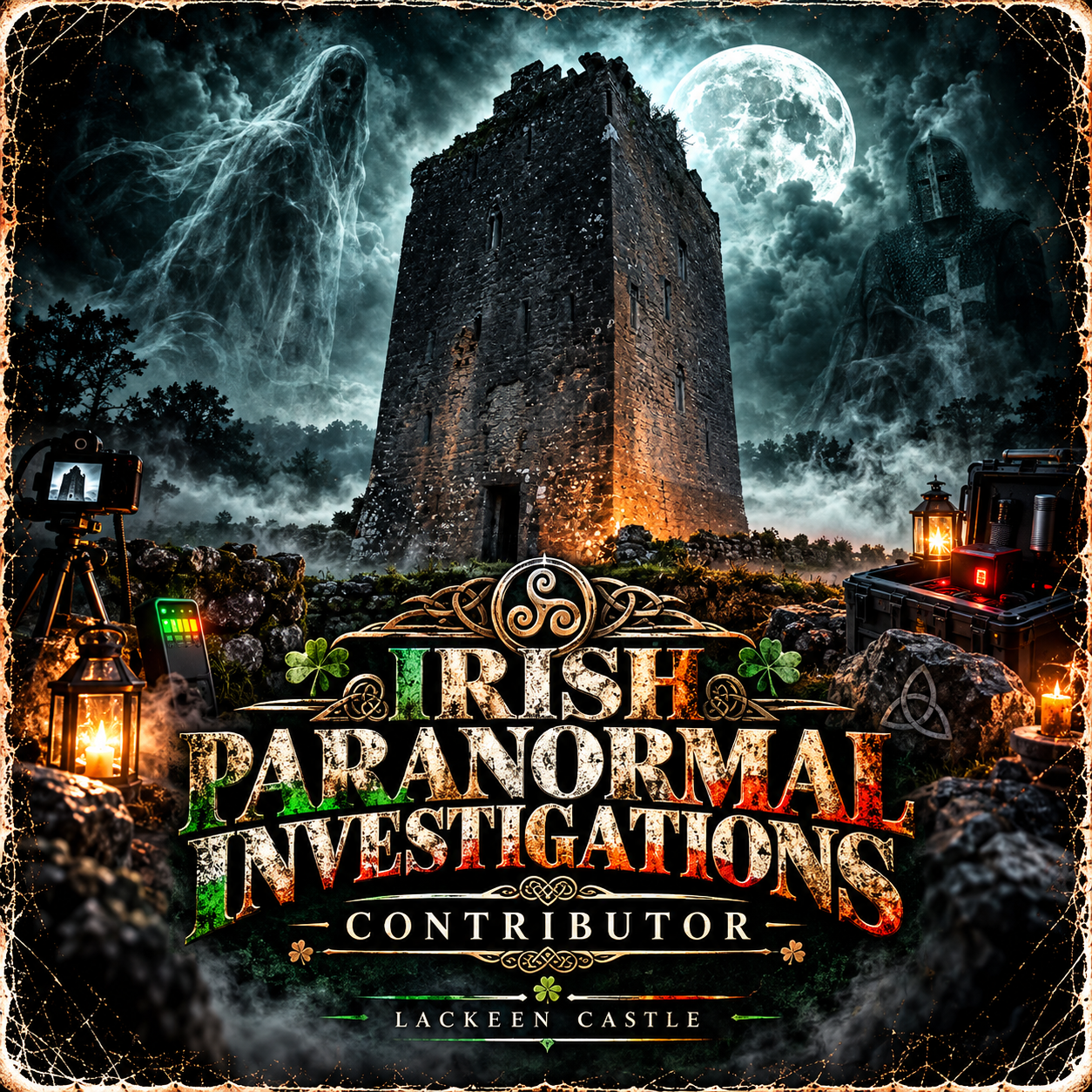 Irish Paranormal Investigations at Lackeen Castle contributor poster
