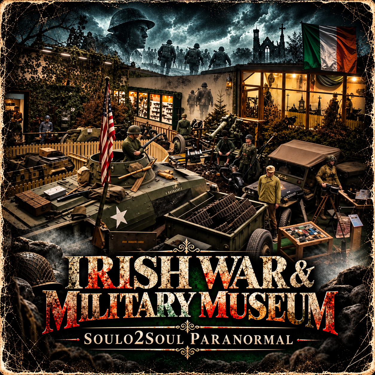 Irish War and Military Museum collaboration poster