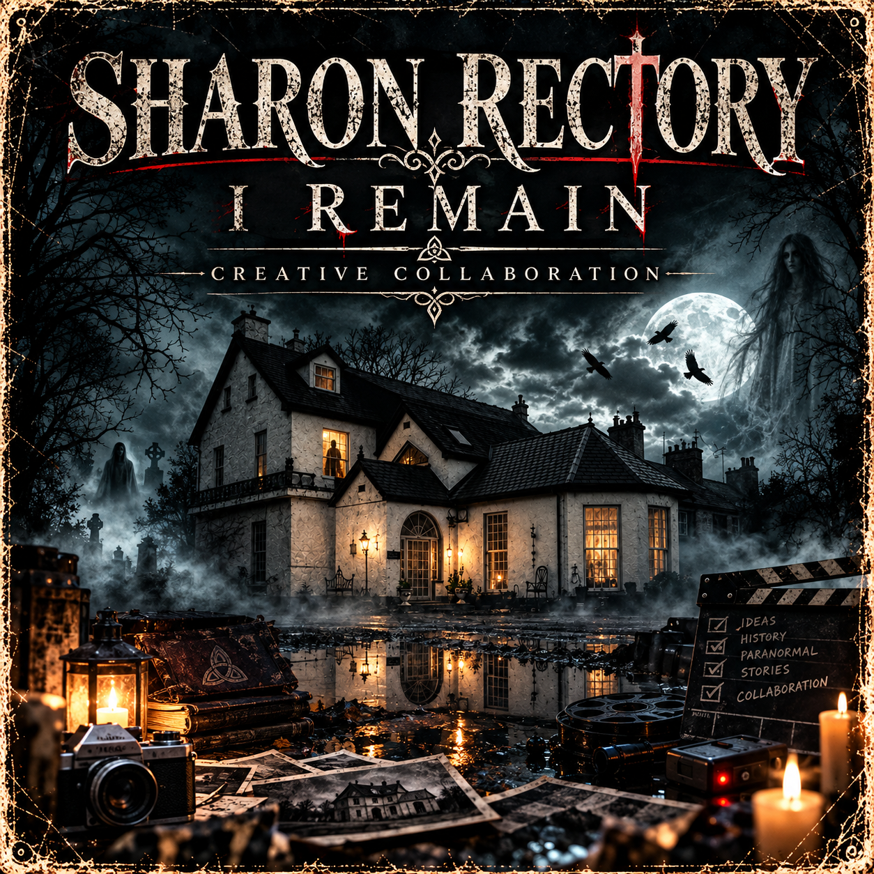 Sharon Rectory — I Remain — Creative Collaboration poster