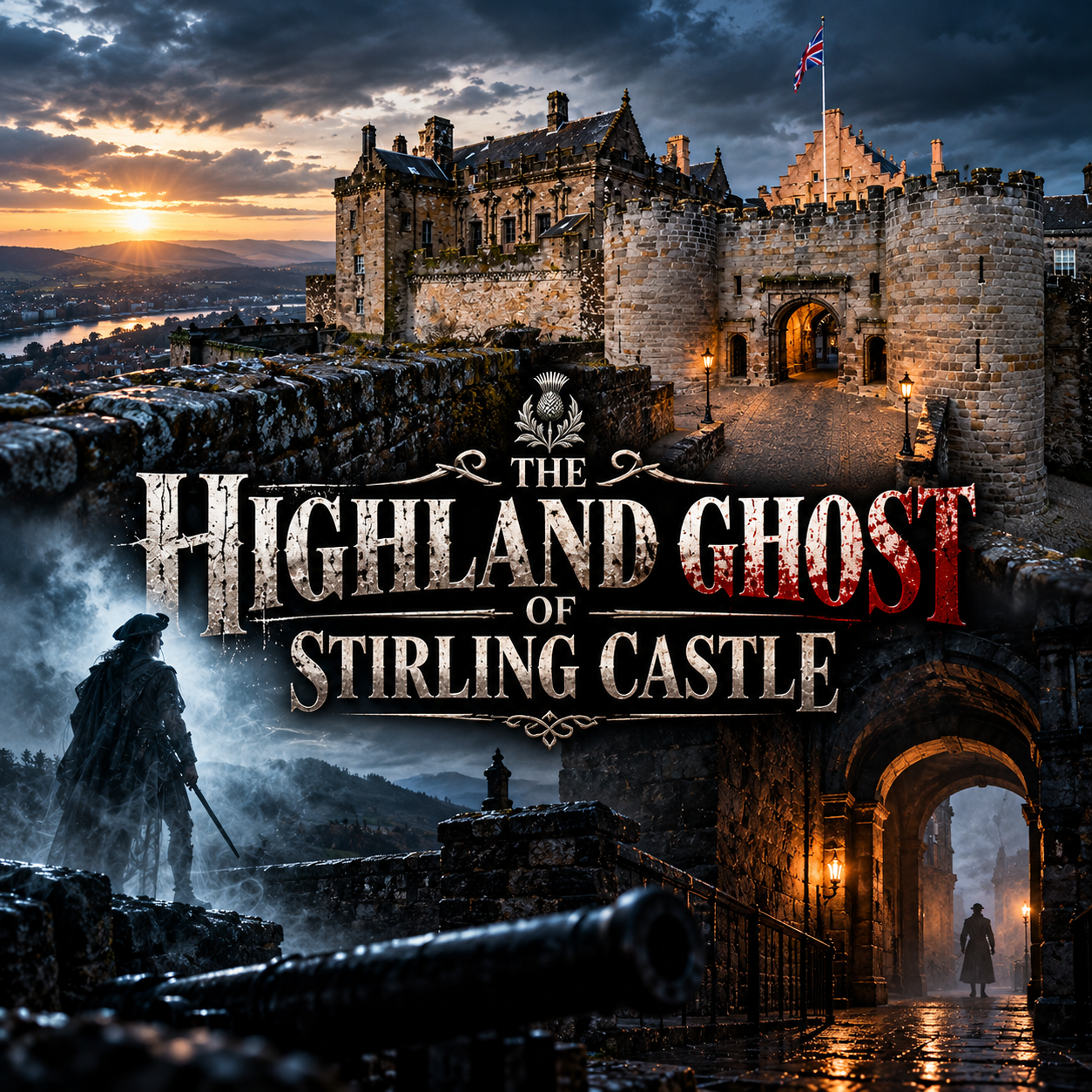 The Highland Ghost of Stirling Castle: The Soldier Still on Watch artwork