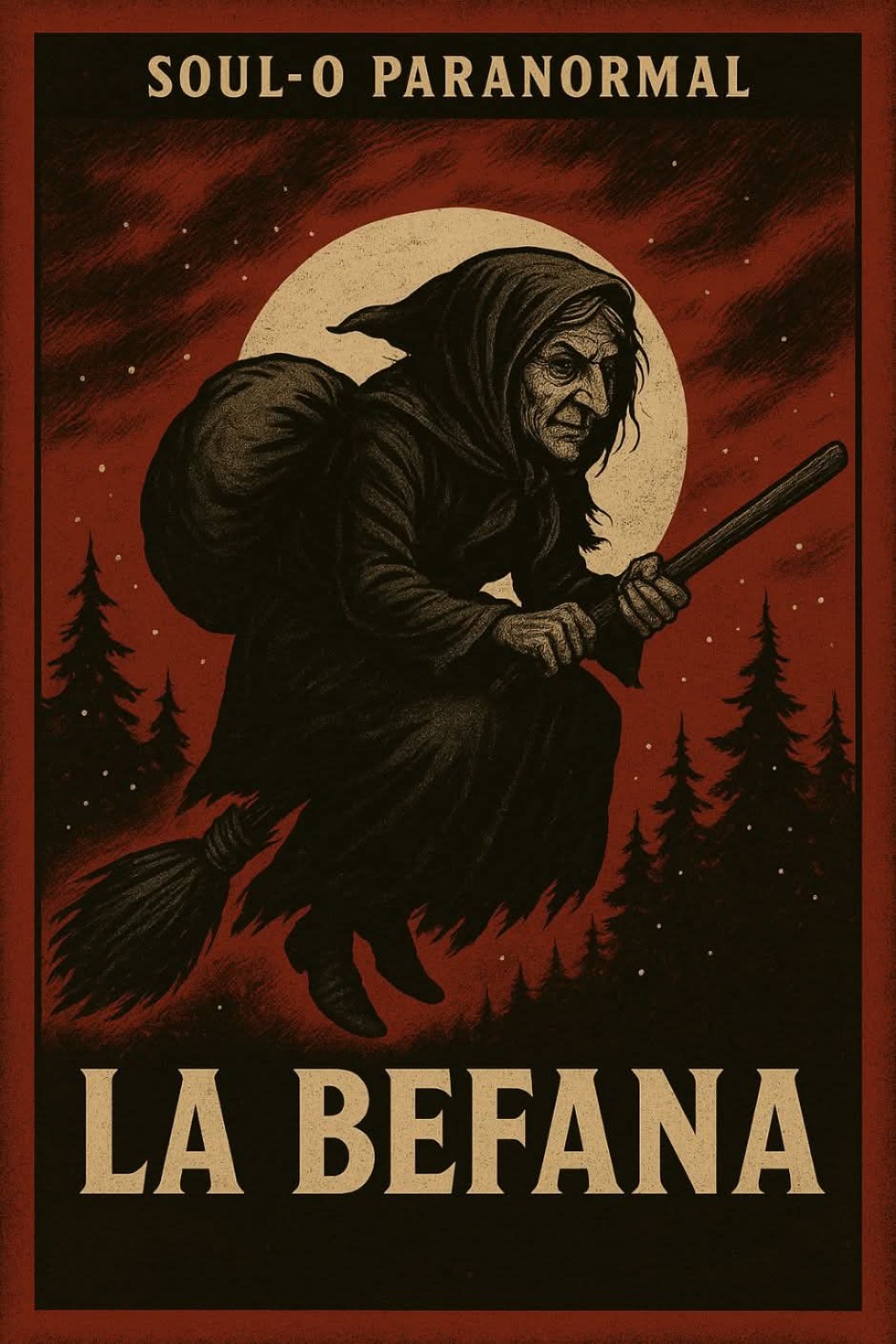 La Befana — The Kindly but Haunted Epiphany Witch artwork