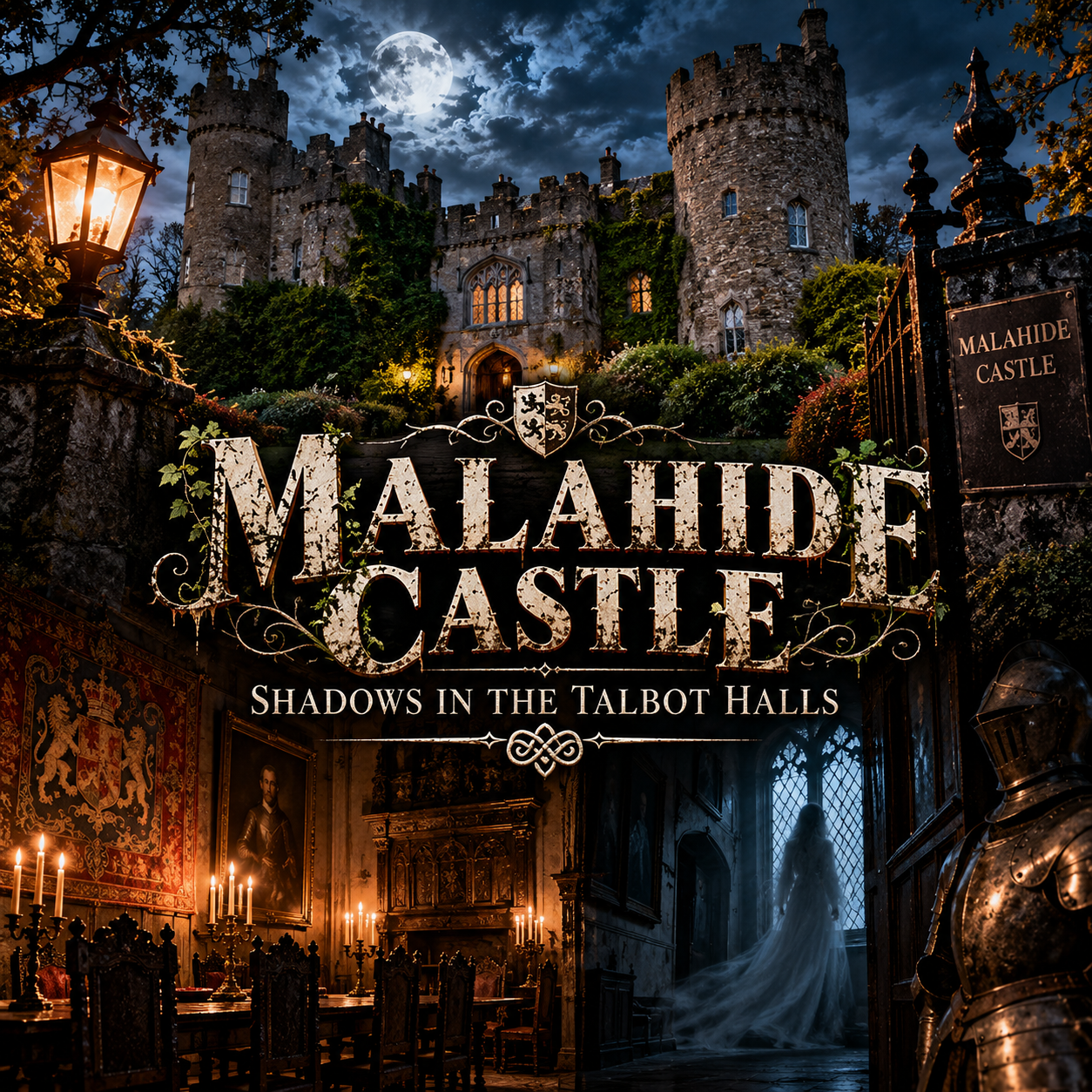 Malahide Castle: Shadows in the Talbot Halls artwork
