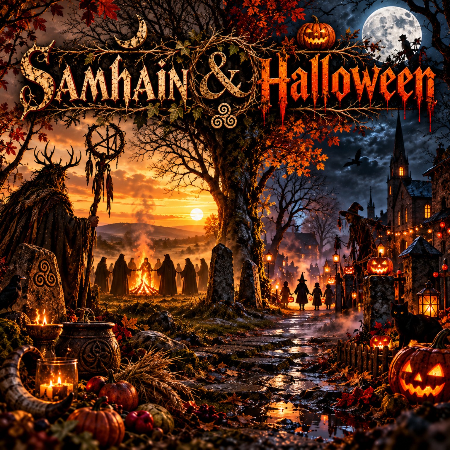 Samhain & Halloween artwork