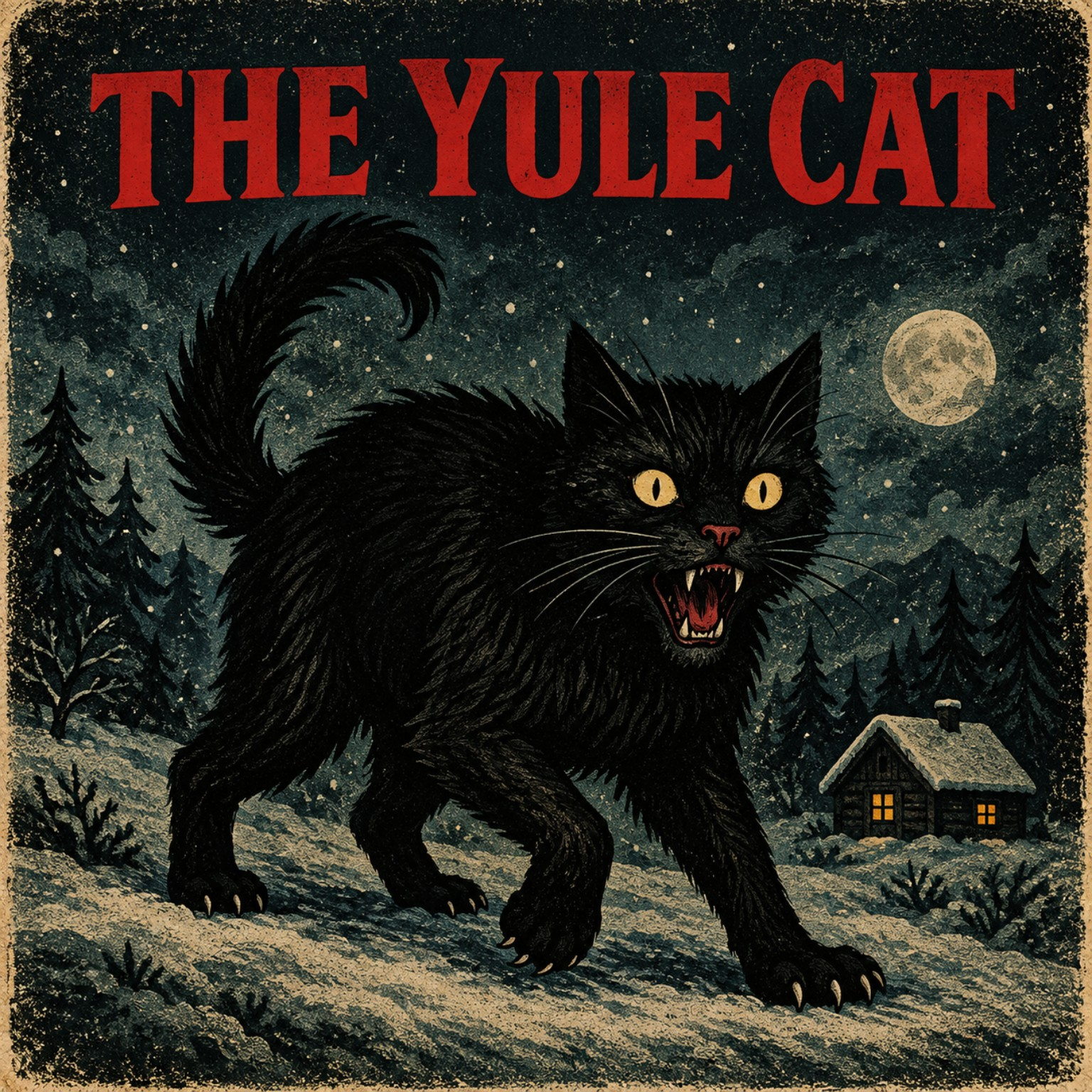 The Yule Cat artwork