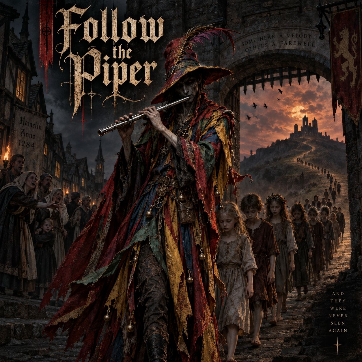 Follow the Piper – The Pied Piper of Hamelin cover artwork