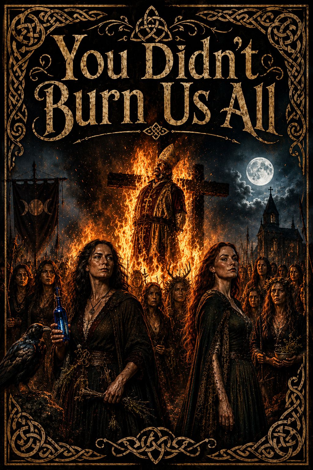 You Didn’t Burn Us All – Irish Witches cover artwork
